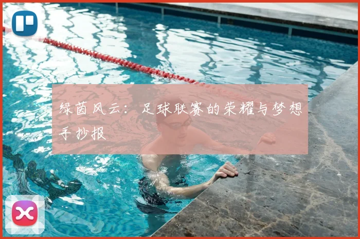绿茵风云:足球联赛的荣耀与梦想手抄报