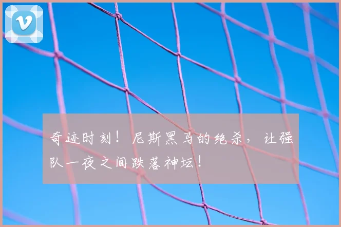 奇迹时刻!尼斯黑马的绝杀,让强队一夜之间跌落神坛!